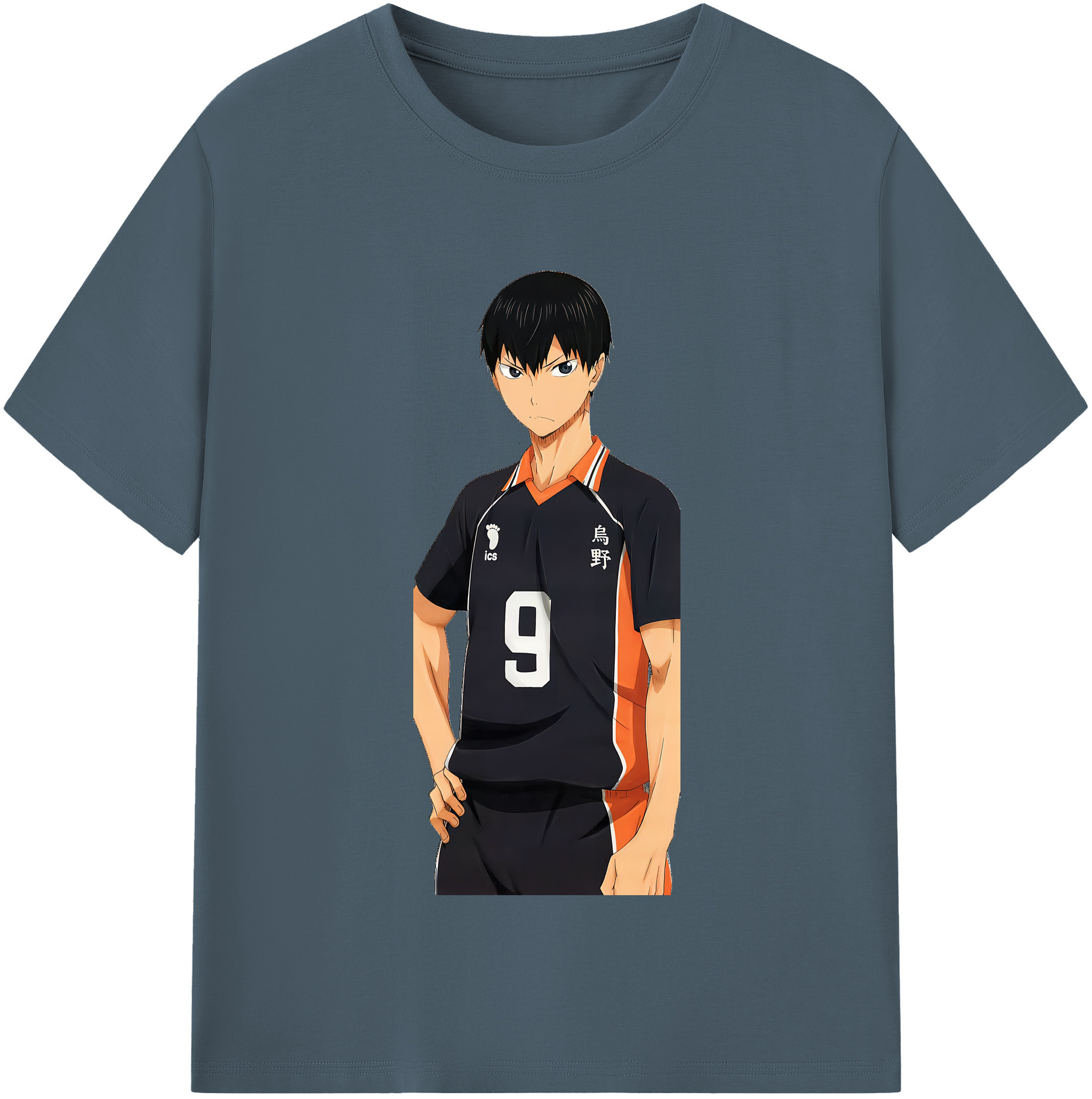 （画像用） ハイキュー!! Haikyu!! 綿100％半袖Tシャツ（フロントプリント）